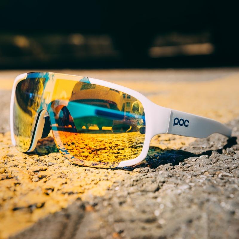 POC 4Lens Set Cycling Glasses ASPIRE Fully Coated Bicycle Goggles Can Be Paired with Prescription Glasses