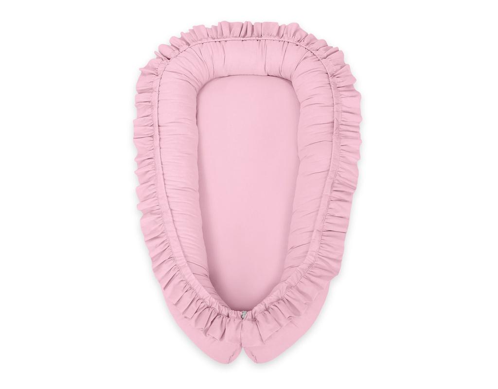 Baby cocoon playpen swaddle Premium with ruffles MY SWEET BABY - pink