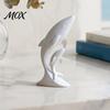 Minimalist Whale Statue for Desktop 3D Printed Ornaments, Mother And Child Figurines, Nordic Style Table Decor Modern Double Sculpture Home