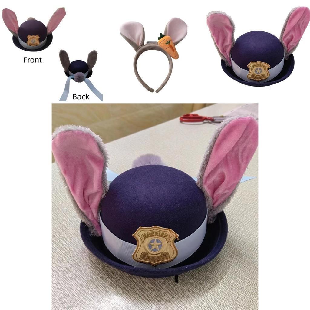 Glowing Headgear For Judy Cosplay Costume Perfect For Kids And Adults