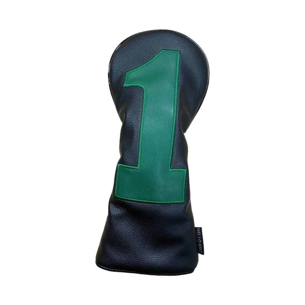 PU Leather Golf Club Cover 1 3 5 U Embroidered Portable Driver Fairway Multifunctional Golf Club Head