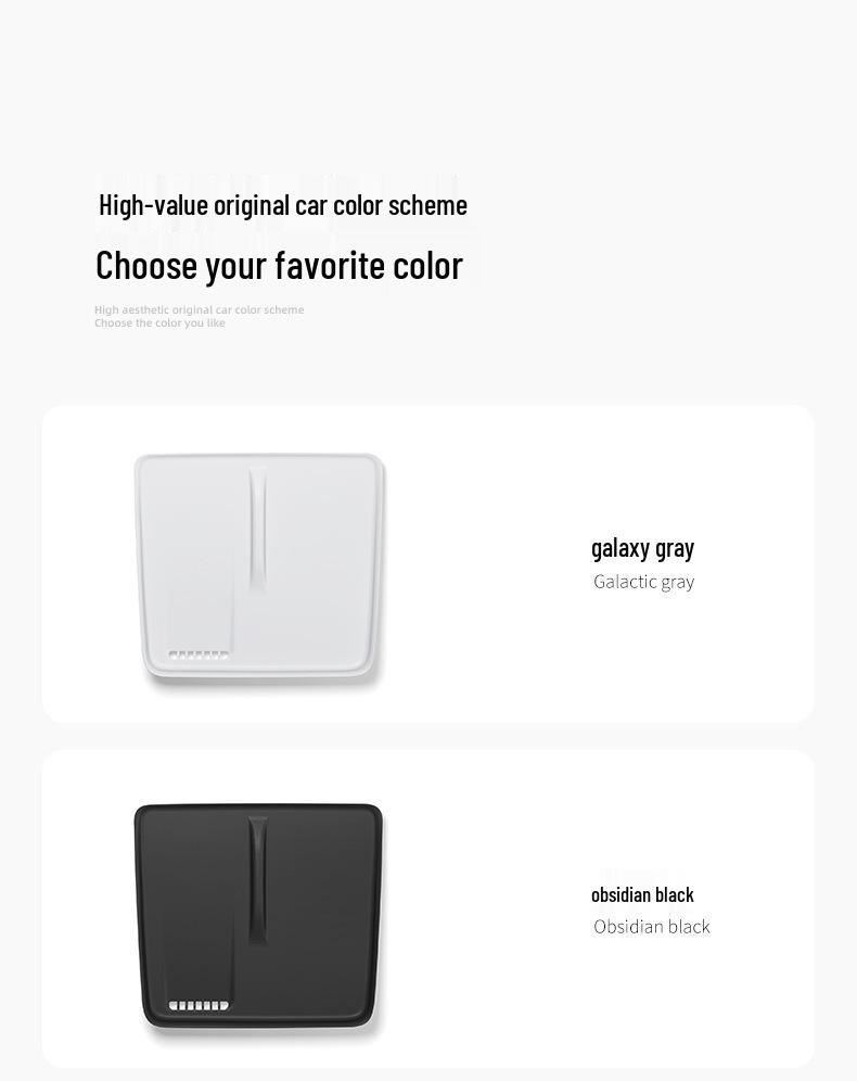Waterproof Silicone Pad for 24 Xiaomi SU7: Non-slip Wireless Charging Car Interior Accessory