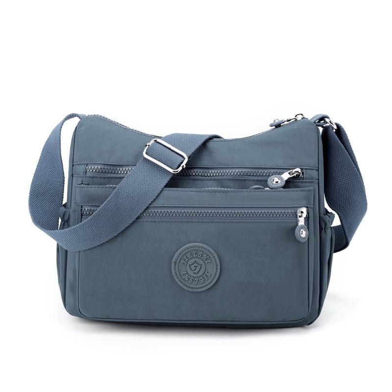 Trendy Women's Water-Repellent Nylon Crossbody Bag