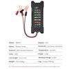 12V 24V Car Smart 11 Lights LED Battery Tester Load Test Reverse Protection Car Motorcycle Alternator Check Battery Voltage Tool