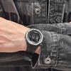 Stylish And Simple Single Display Watch Men'S Multi-Functional Outdoor High-Value Trendy Sports College Style Men'S Electronic Watch