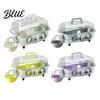Dwarf Hamster Habitat Cage with Tunnel Transparent House Running Wheel Tunnel Pipes And Water Dispenser 2-Tier Playpen for Small Pets Animal