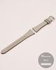 Slimme Horlogeband 20mm Echt Leer Vervangende Band [monomam] Dames (Riembreedte 20 mm) (Klei)
