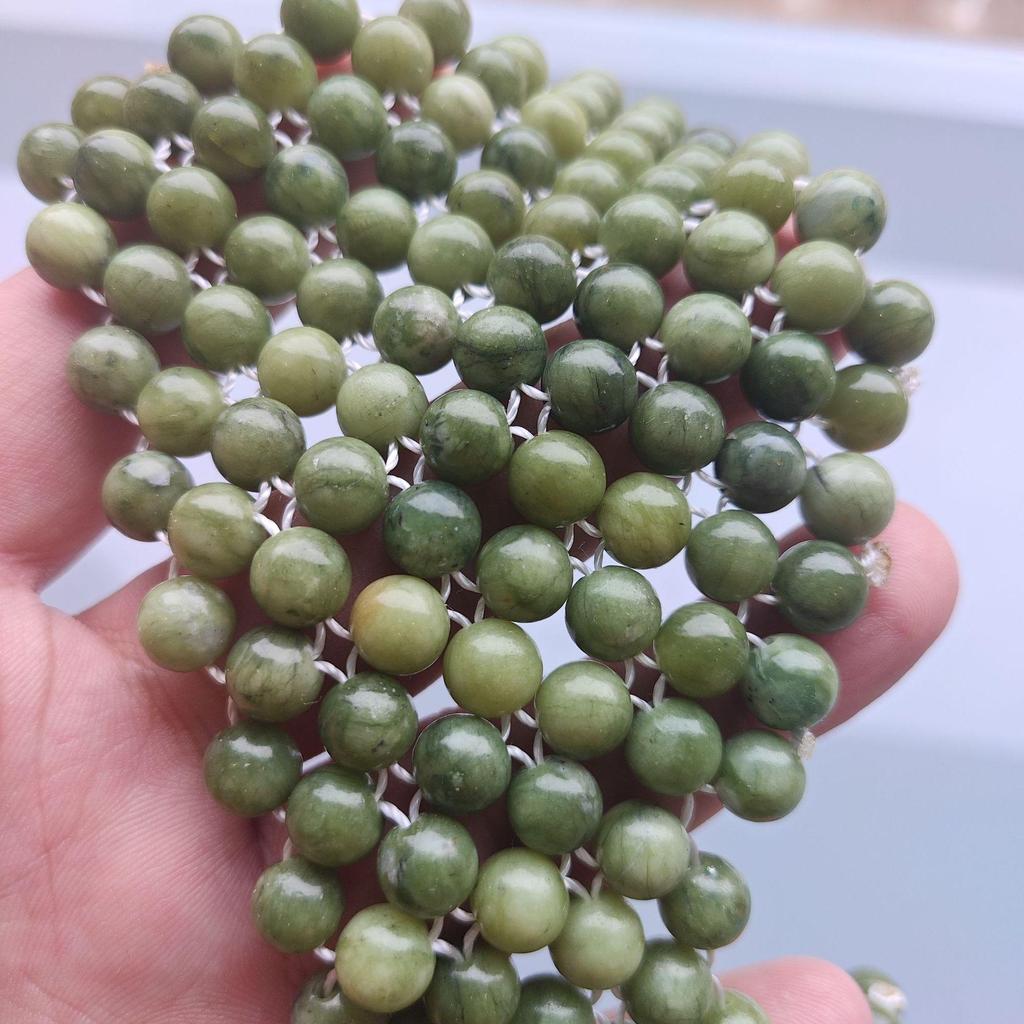 Green Jade Beads Eye Mask for Face and Eyes