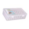 Clear Thread Spool Box 42 Spools Thread Spool Organizers Thread Bobbin Storage Case for Small Large Sewing Thread Spool