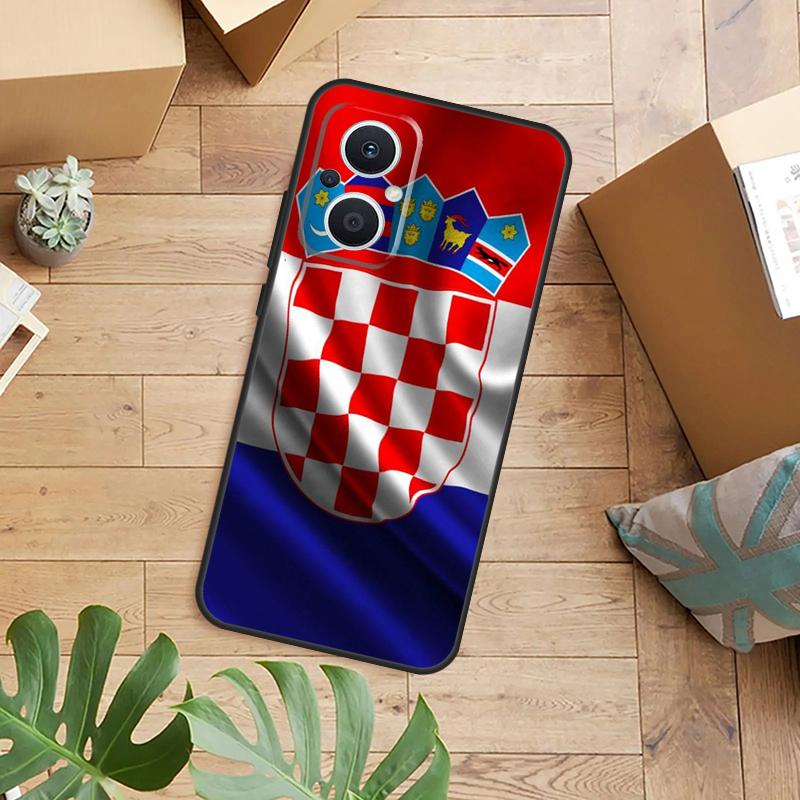 

Croatia Flag Phone Case For OPPO Reno 14 13 12 11 F 10 Pro 8T 8 Lite OPPO Find X9 X8 X6 X5 Pro Back Cover For OPPO Reno7 4G