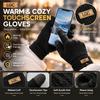 Acrylic Thermal Touchscreen Gloves with Fleece Lining