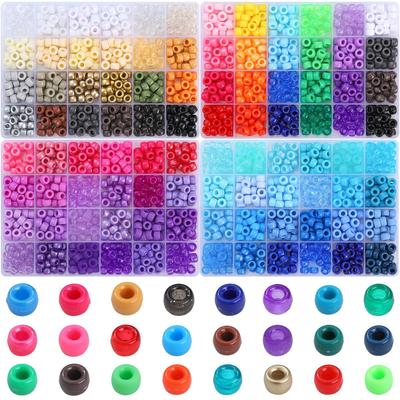 600 ks akrylových korálků pro DIY náramek, náhrdelník, šperkařské doplňky