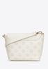 Wittchen Women's Eco-Leather Suitcase With Embossed Signature, Cream, Cream, Eco-Leather
