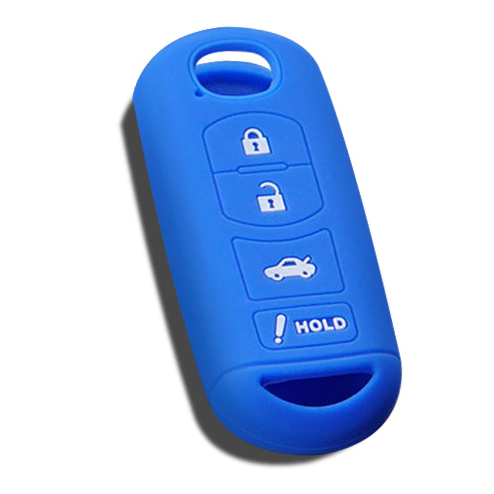 Silicone Remote Key Cover Case For Mazda Cx-5 Cx-3 2 3 5 6 Cx-7 Cx-9 Demio Speed Miata Mx5 Case 2 3 4 Button