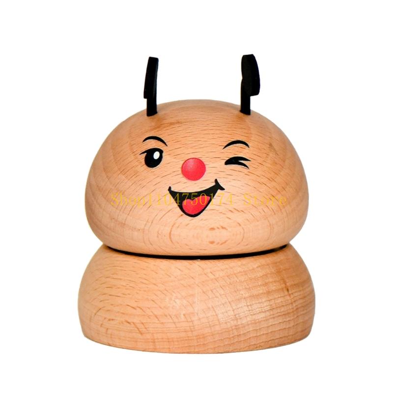 Handmade Animal Mushroom Music Box Christmas Melodies Table Top Decoration Top Sale