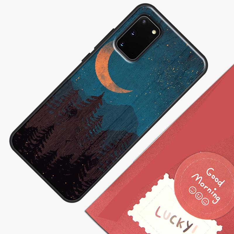 Star Lake Mountain Phone Case For Samsung Galaxy S26 S25 Ultra S20 S21 S22 S23 S24 S10 Plus S25 FE Cover Shell