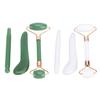 3pcs Jadestone Face Roller Gua Sha Set Anti Aging Improve Circulation Gua Sha Scraping Massage Tool 