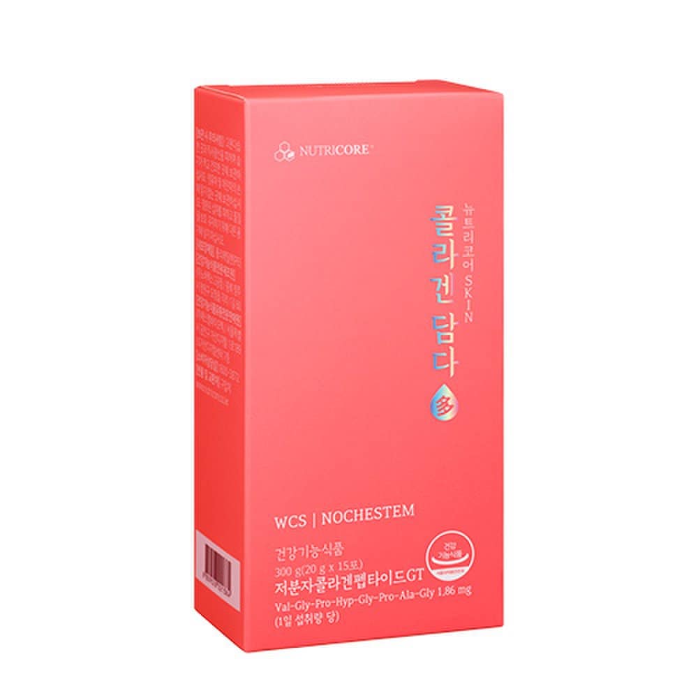 

[NUTRICORE] Collagen Damda 20ml x 15 packs
