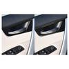 For BMW X3 E83 2004-2010 Carbon Fiber Interior Door Handle Bowl Panel Cover 4x