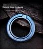 Ultra-Thin Zinc Alloy Magnetic Phone Ring Holder - Foldable, Portable, MagSafe-Compatible