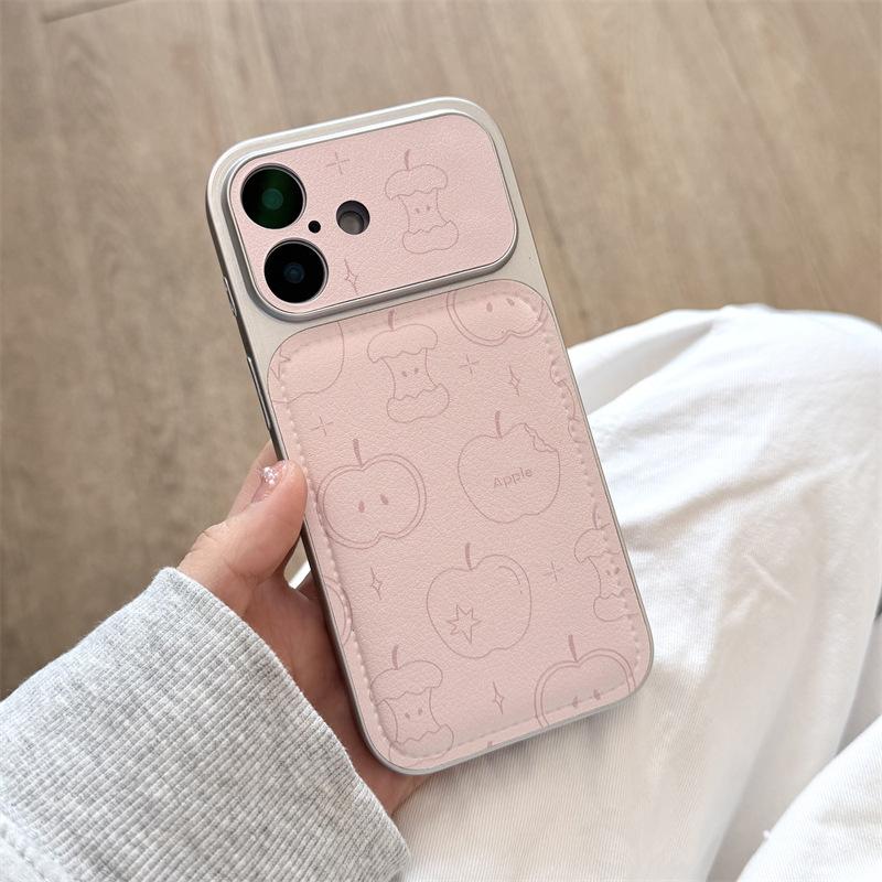 

Розовая Линия Корейский Стиль 3D Тканевый Чехол-Фрукт для iPhone 17 Pro Max Apple 16 Чехол для Телефона 15 для Женщин 14 iPhone 17