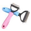 Pets Hair Removal Comb Knot Cutter Brush Double Sided Cat Dog Grooming Shedding Tool Long Curly Hair Cleaner Comb Pet Grooming