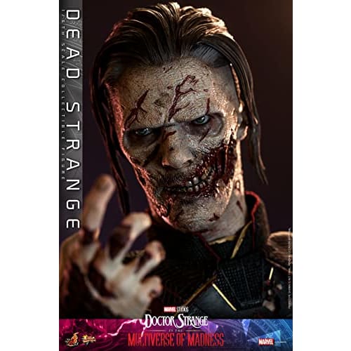 Movie Masterpiece Doctor Strange: The Multiverse of Madness Dead Strange 1/6 Scale Figure, Black, Approximately 31cm Tall, MMS654