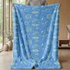 Soft Flannel Blanket Lightweight Cozy Bedroom Living Room CoverFallout Vault Boy