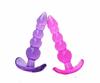 Backyard Crystal Beads Butt Plug Sex Produkt dla kobiet mężczyzn