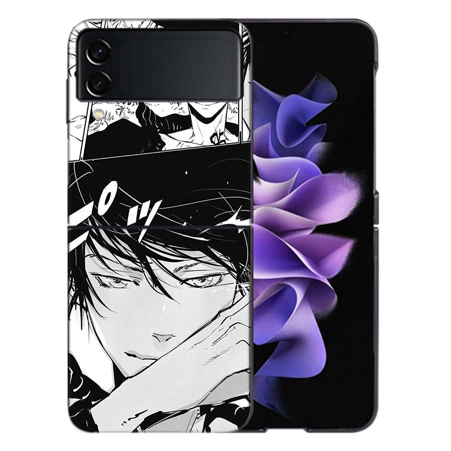 Kamonohashi Ron Coque For Samsung Z Flip7 6 Galaxy Case Shockproof Z Flip5 Z Flip3 4 5G Hard Cover Phone TPU PC Hard Funda