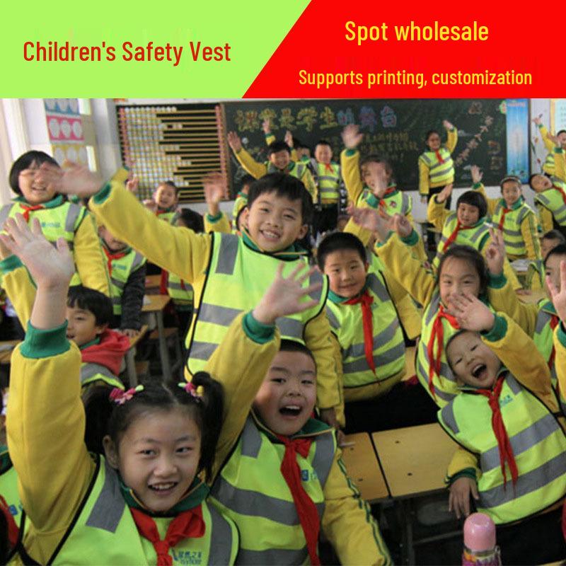 Kids' Reflective Safety Vest for Outdoor Activities and School Excursions