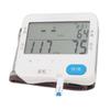 Wrist Blood Sugar Pressure Monitor Wrist Glucometer with Strips Data Memory Large Display Blood
