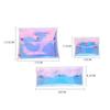 Laser Pouch Makeup Bag Pencil Case 3 Sizes Waterproof PVC Cosmetic Organizer Stationery Storage Bag