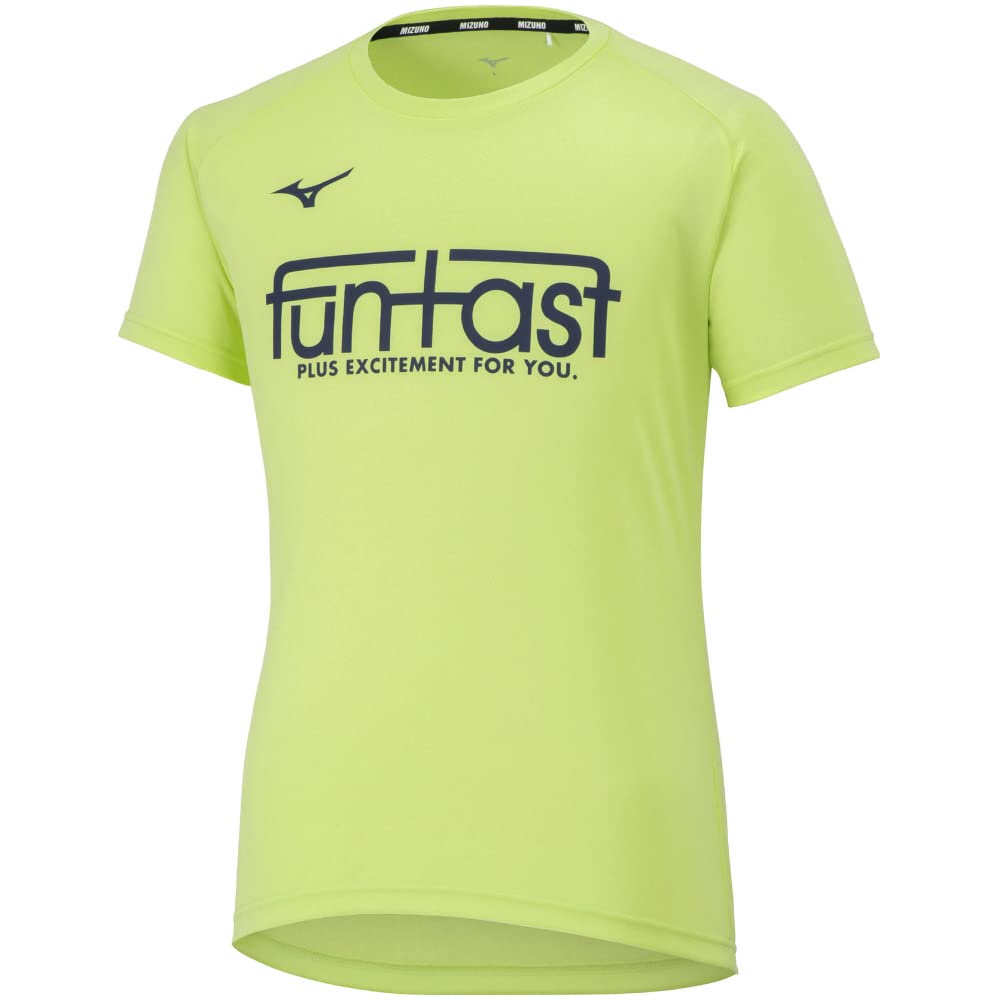 

Mizuno FUNTAST Volleyball Practice Short Sharp Size 2XL Shirt, Sleeve, Moisture-Wicking, Quick-Drying, V2MAA103, Green/Dress Navy,