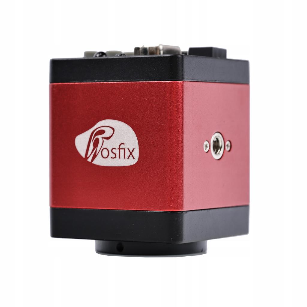 Rosfix Zestaw Mikroskopowy Draco RED PRO 4w1 – Kamera 2MP FullHD | Obiektyw 100x | Oświetlacz 56xLED Z Regulacją Jasności