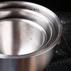 Deep Non Slip Kitchen With Scale Sanding Metal Mixing Bowl Salad Bowl Egg Whisking Pan Baking Tool