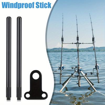 Lega di Alluminio Pesca Bastone Antivento Barre Antistrappo Orecchie Avvisatori di Abboccata Accessori Attrezzatura da Pesca Carpfishing Forniture per la Pesca