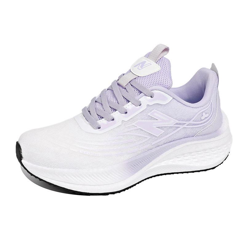 

NBL soft-soled running shoes New shock-absorbing sports shoes Student lightweight running shoes 35 фиолетовый