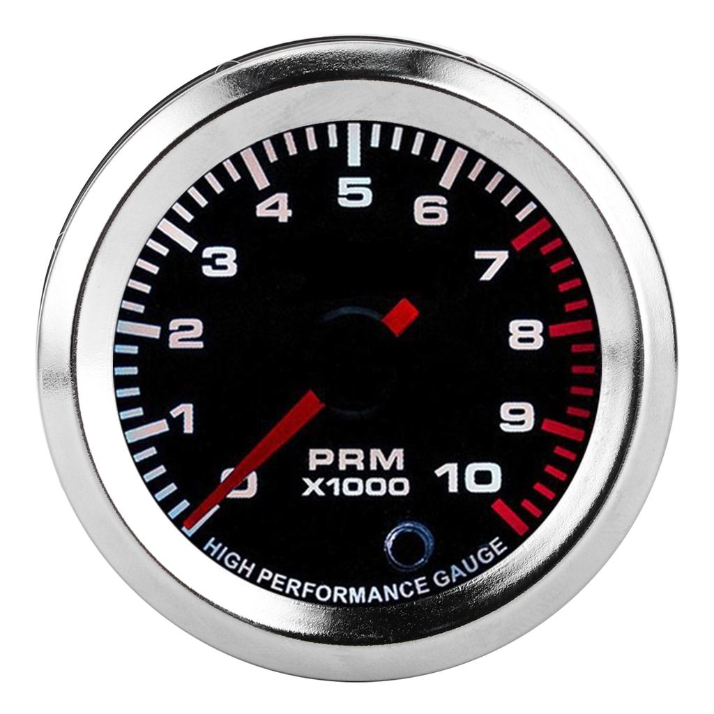52mm2in Universal 7 Colors Tachometer Revolution Meter with Measuring Range 0?10000RPM