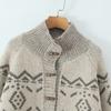 Jnleaog Autumn New Women's Clothing Fashion Style Stylish Fashion Lazy Fancy Jacquard Knitting Outwear
