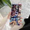 One P-Piece Kid Law Luffy Anime S26Ultra Case For Samsung Galaxy S25 S26 S24 S23 Ultra S22 S20 Plus S21 FE A57 Clear Phone Cover