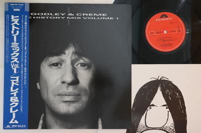 LP Record GODLEY & CREME - History Mix Volume 1 28MM0447PROMO POLYDOR 1985 Japan Obi Rock Used