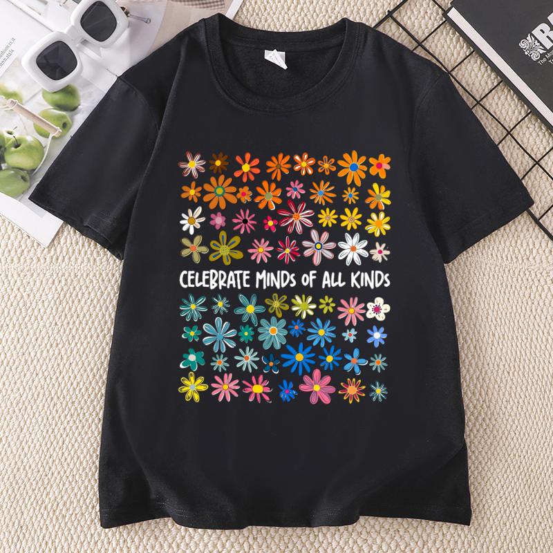 Celebrate Minds of All Kinds T Shirt Autism Awareness TShirt Sped Teacher Special Education Teacher Tshirt Unisex Clothing