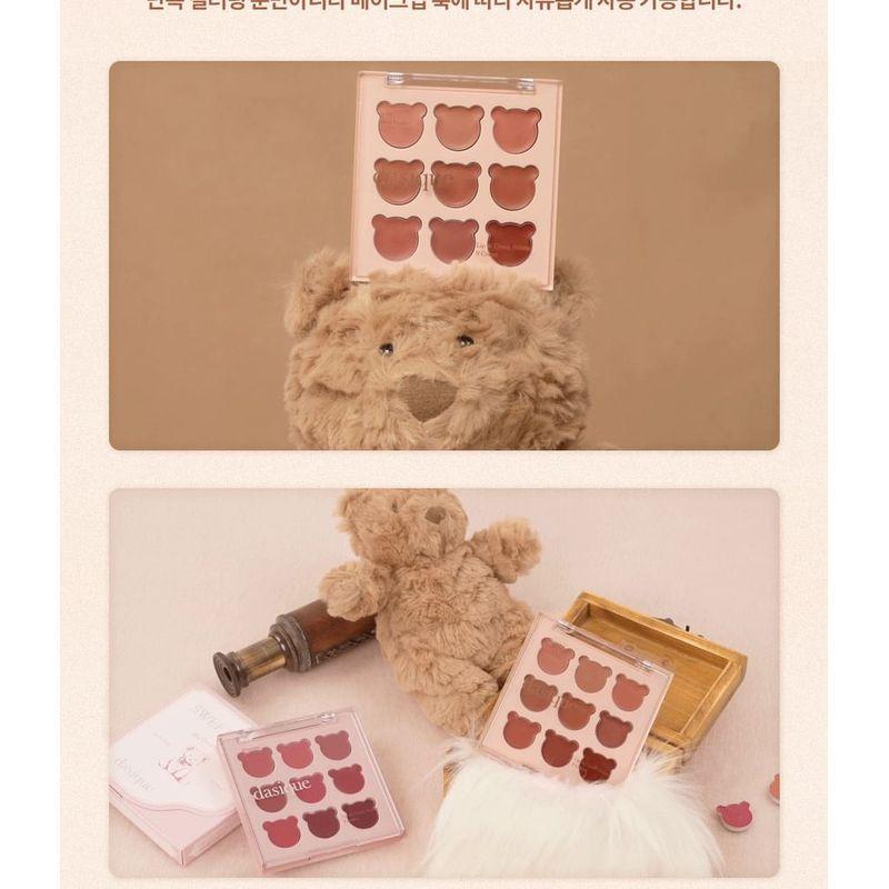 dasique - Mood Painting Lip & Cheek Palette My Bear Collection - 2 Types