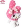 32-24cm Hello Kitty Plüschtier Kawaii Rose My Melody Zeichentrickfigur Anime Stofftiere Weiches Spielzeug Mädchen Kinder Geburtstagsgeschenke
