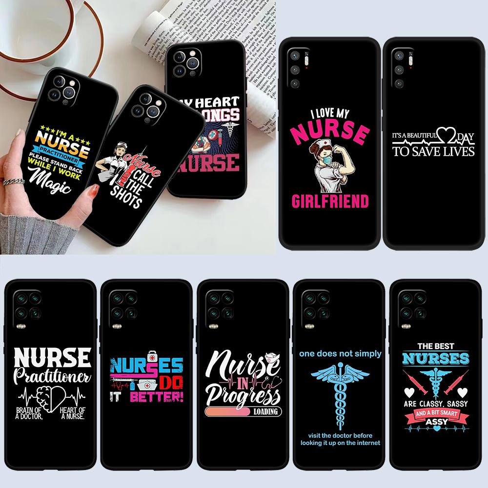 RE22 Doctor Nurse New High-End Shell Phone Case for Xiaomi Poco C40 C50 C51 C55 C65 C71 C75 F3 F5 F6 F7 M2 M3 Pro Ultra