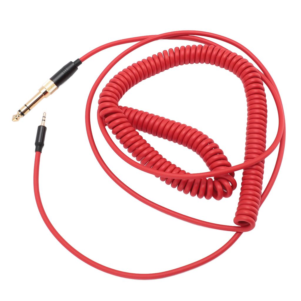 Coiled Hdphone Cable Gold Plated Connector Replacement Hdset Sound Cord for NC700 QC45 QC35 QC25 OE2 OE2i SoundTrue