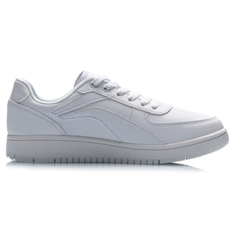 Li Ning Skateboard Shoes Women's Low top White AGCP422-1
