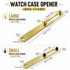 Metal Watch Back Opener Two‑Prong Watch Case Opener Professional Watch Case Remover  Watch Repair