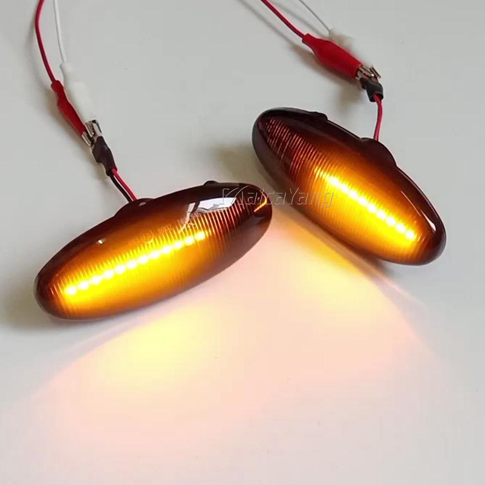 LED Dynamic Fender Side Marker Turn Signal Light for Nissan NV200 NV400 NP300 Leaf Micra Cube Note Dualis March Tiida X-T